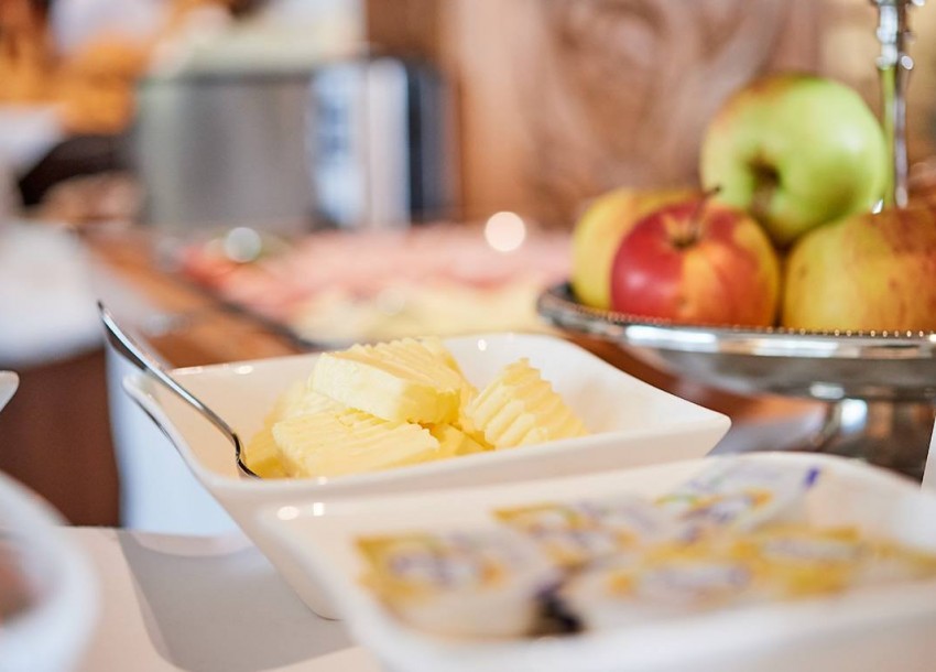 Frische Butter und Margerine