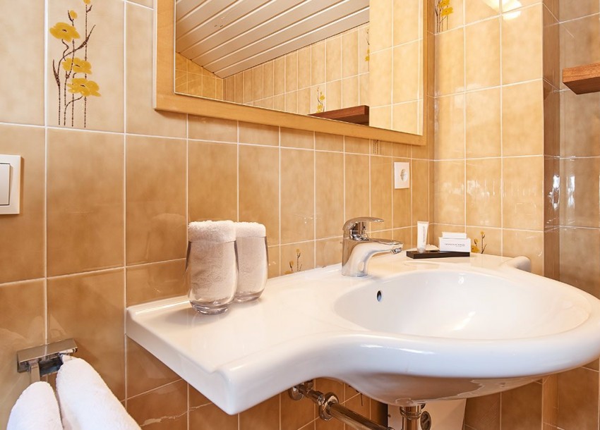 Badezimmer im Das Gertraud