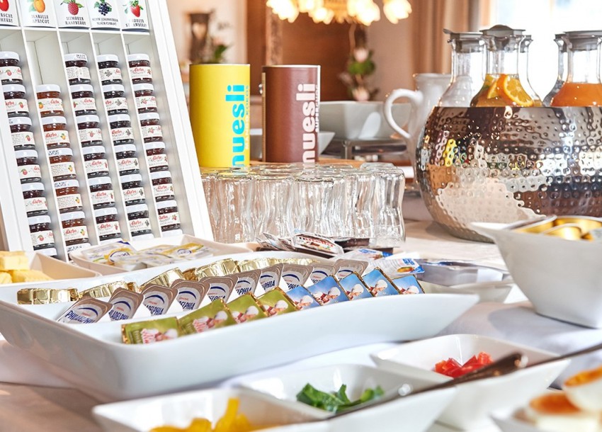 Frühstücksbuffet inklusive