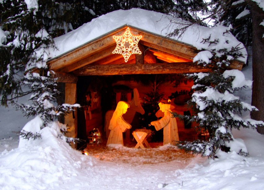 Weihnachtskrippe (c) TVB Filzmoos
