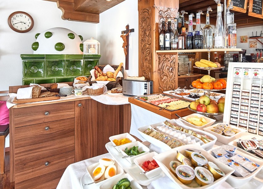 Leckeres Frühstücksbuffet