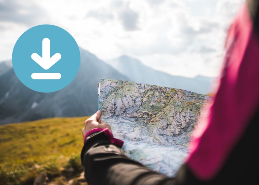 Wanderkarte zum Downloaden